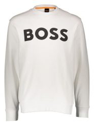 Hugo Boss Bluza "We Basic" w kolorze kremowym rozmiar: 3XL. Brązowe bluzy HUGO BOSS, xl, bez wzorów, z bawełny, bez kaptura. Za 304.99 zł.