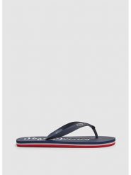 Pepe Jeans FOOTWEAR Japonki w kolorze granatowym rozmiar: 43. Niebieskie japonki Pepe Jeans FOOTWEAR, bez wzorów, z jeansu. Za 52.79 zł.