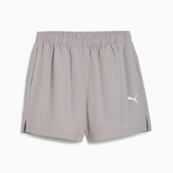 Szorty męskie Puma TRAINING 5'' szare 68952320 r S. Szare krótkie spodenki sportowe Puma, l, bez wzorów, z materiału. Za 108.31 zł.