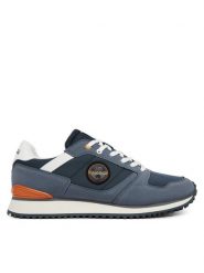 Napapijri Sneakersy NP0A8AAO Granatowy. Niebieskie buty sportowe casual Napapijri, bez wzorów, ze skóry, bez zapięcia. Za 469.99 zł.