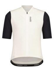 Maloja Koszulka kolarska "KalzasM." w kolorze biało-czarnym rozmiar: XS. Białe t-shirty sportowe Maloja, bez wzorów, z materiału, bez ramiączek, rowerowe. Za 171.28 zł.