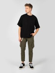 Xagon Man T-shirt | P25082V630TS | Mężczyzna | Czarny. Czarne t-shirty Xagon, l, bez wzorów, ze lnu, bez kołnierzyka, bez ramiączek. W wyprzedaży za 279.00 zł.