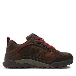 Trekkingi Merrell. Brązowe buty trekkingowe Merrell, bez wzorów, bez zapięcia. Za 479.99 zł.