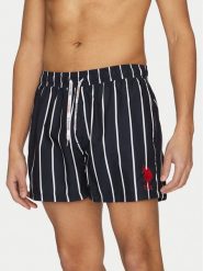 U.S. Polo Assn. Szorty kąpielowe MUP1906 Granatowy Regular Fit. Niebieskie kąpielówki U.S. Polo Assn., m, bez wzorów, z syntetyku. Za 139.99 zł.