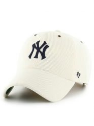 47 Brand Czapka z daszkiem MLB New York Yankees Thin Cord ’47 Clean Up B-TCDCU17IWS Écru. Czapki z daszkiem 47 Brand, bez wzorów, z bawełny. Za 129.99 zł.