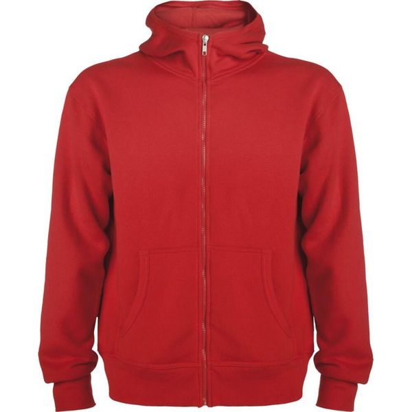 Męska Bluza Z Kapturem Montblanc Full Zip. Czerwone bluzy z kapturem ROLY, m, bez wzorów, z kapturem. Za 114.99 zł.