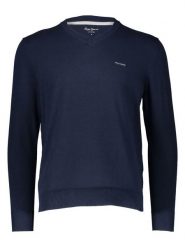 Pepe Jeans Sweter w kolorze granatowym rozmiar: XL. Niebieskie swetry nierozpinane Pepe Jeans, xl, bez wzorów, z bawełny, bez kołnierzyka, bez ramiączek. Za 197.17 zł.