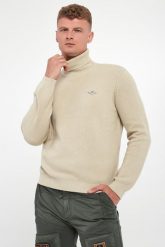 Golf męski wełniany AERONAUTICA MILITARE. Golfy Aeronautica Militare, l, bez wzorów, z wełny, bez ramiączek. Za 639.00 zł.