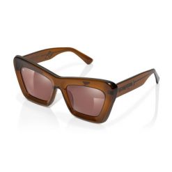 Okulary przeciwsłoneczne cat-eye Siroko Catty Brown. Brązowe okulary przeciwsłoneczne SIROKO. Za 301.00 zł.