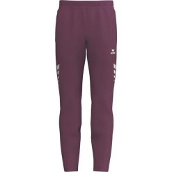 Spodnie treningowe Erima Celebrate 125 czerwone. Czerwone buty treningowe Erima, bez wzorów, z dzianiny. Za 303.99 zł.