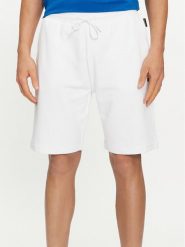 Napapijri Szorty sportowe Nalis NP0A4H88 Biały Regular Fit. Białe krótkie spodenki sportowe Napapijri, m, bez wzorów, z bawełny. Za 499.99 zł.