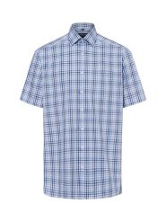 Andrew James Koszula - non-iron Mężczyźni Regular Fit Bawełna niebieski, 40. Niebieskie koszule Andrew James, m, bez wzorów, z bawełny, bez kołnierzyka, bez ramiączek. Za 249.95 zł.