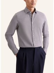 Seidensticker Koszula - Slim fit - w kolorze jasnobrązowym rozmiar: 42. Brązowe koszule Seidensticker, bez wzorów, bez kołnierzyka, bez ramiączek. Za 129.95 zł.