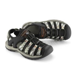 Sandały męskie turystyczne z zakrytym noskiem Alpine Pro Korem. Zielone sandały Alpine Pro, bez zapięcia. W wyprzedaży za 299.00 zł.