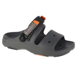 Klapki męskie Crocs Classic All Terrain. Szare klapki Crocs, z materiału. Za 207.00 zł.