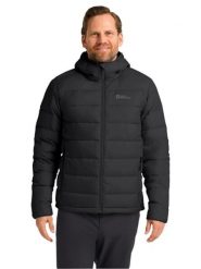 Jack Wolfskin Kurtka puchowa "Ather" w kolorze czarnym rozmiar: M. Czarne kurtki Jack Wolfskin, na zimę, m, bez wzorów, z puchu, bez kaptura. Za 478.62 zł.