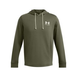 Bluza z kapturem Under Armour Rival Terry LC. Białe bluzy z kapturem Under Armour, bez wzorów, z kapturem. Za 140.99 zł.