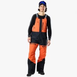 Spodnie narciarskie męskie Swedemount Freeride Bib Pants wodoodporne. Brązowe spodnie narciarskie i snowboardowe SWEDEMOUNT, m, bez wzorów, narciarskie. Za 899.99 zł.