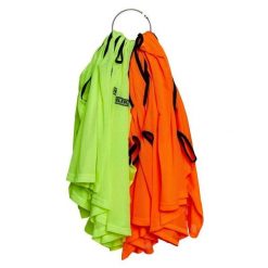 Kamizelka odblaskowa Kuebler Sport (x20). Brązowe kamizelki sportowe KUEBLER SPORT, bez wzorów, z materiału, bez kaptura, na fitness i siłownię. Za 437.50 zł.