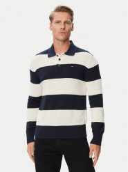 Tommy Jeans Sweter DM0DM20304 Granatowy Slim Fit. Niebieskie swetry rozpinane Tommy Jeans, m, bez wzorów, z bawełny, bez kołnierzyka, bez ramiączek. Za 409.99 zł.