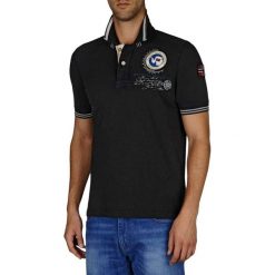 Koszulka polo w kolorze czarnym. Koszulki polo Napapijri. W wyprzedaży za 299.95 zł.