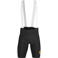 Szorty Mavic Heritage BIB. Czarne spodenki rowerowe MAVIC, l, bez wzorów, z materiału, na fitness i siłownię. Za 603.55 zł.