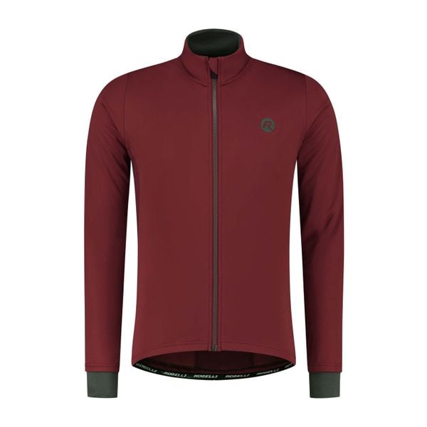 Kurtka rowerowa męska Rogelli ESSENTIAL softshell. Czerwone kurtki Rogelli, m, bez wzorów, z softshellu, bez kaptura. W wyprzedaży za 225.00 zł.