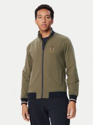 Aeronautica Militare Bluza 262FE2089UF00662 Khaki Regular Fit. Brązowe bluzy Aeronautica Militare, m, bez wzorów, z bawełny, bez kaptura. Za 664.99 zł.
