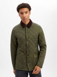 Barbour kurtka pikowana Mężczyźni zielony, XXL. Zielone kurtki Barbour, m, bez wzorów, bez kaptura. Za 899.95 zł.