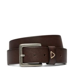 Pasek Męski Guess. Brązowe paski Guess, z aplikacjami. Za 159.99 zł.