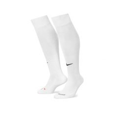 Getry piłkarskie dla dorosłych Nike Classic II. Białe legginsy długie sportowe Nike, xl, bez wzorów, z nylonu, do piłki nożnej. Za 39.99 zł.