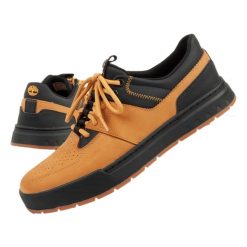 Buty sportowe Timberland Maple Grove. Brązowe buty sportowe casual Timberland, bez wzorów, z nubiku, bez zapięcia. Za 319.00 zł.