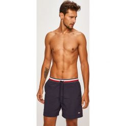 Tommy Hilfiger - Kąpielówki. Niebieskie kąpielówki Tommy Hilfiger, l, bez wzorów, z materiału. Za 299.90 zł.