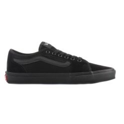 Trampki unisex Vans. Czarne trampki Vans, bez wzorów, bez zapięcia. Za 259.99 zł.