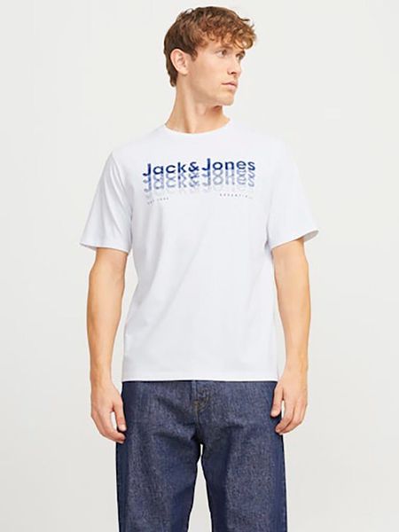 Jack & Jones Koszulka w kolorze białym rozmiar: XL. Białe bezrękawniki Jack & Jones, xl, bez wzorów, bez kołnierzyka, bez ramiączek. Za 28.38 zł.