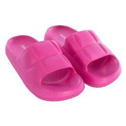 Klapki z gumą balonową Softee w kolorze różowym. Czerwone klapki Softee, z gumy. Za 145.99 zł.