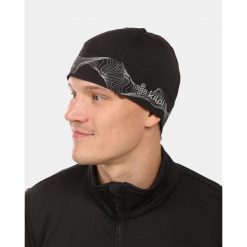Czapka do biegania unisex Kilpi TAIL-U. Czarne czapki zimowe Kilpi, bez wzorów. Za 60.57 zł.