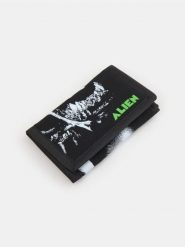 Portfel Alien - czarny. Czarne portfele Sinsay, bez wzorów. Za 25.99 zł.