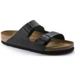 Klapki męskie Birkenstock Arizona. Brązowe klapki Birkenstock, z materiału. Za 433.00 zł.