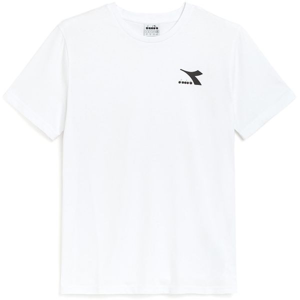 Podkoszulek męskie Diadora SS Core. Białe podkoszulki Diadora, m, bez wzorów, z bawełny, bez ramiączek. Za 190.00 zł.