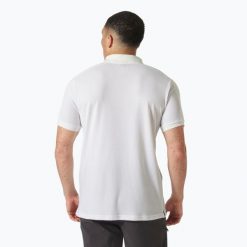 Koszulka polo męska Helly Hansen Hp 1/2 Zip Polo. Białe koszulki polo sportowe Helly Hansen, m, bez wzorów, bez kołnierzyka, bez ramiączek. Za 269.99 zł.