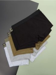 Bokserki Classic 5 pack - zielony. Zielone bokserki Sinsay, l, bez wzorów, z bawełny. Za 49.99 zł.