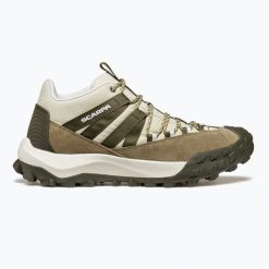 Buty turystyczne męskie SCARPA Rovecalyptos/forest. Brązowe buty turystyczne Scarpa, bez wzorów, z materiału, bez zapięcia. Za 689.99 zł.