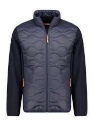 Canadian Peak Kurtka polarowa "Tahitoeak" w kolorze granatowym rozmiar: S. Niebieskie kurtki Canadian Peak, s, z aplikacjami, z materiału, bez kaptura. Za 148.26 zł.