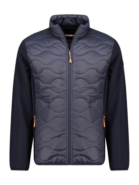 Canadian Peak Kurtka polarowa "Tahitoeak" w kolorze granatowym rozmiar: S. Niebieskie kurtki Canadian Peak, s, z aplikacjami, z materiału, bez kaptura. Za 148.26 zł.