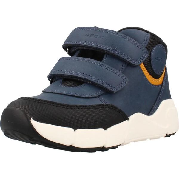 Buty GEOX B666GA 0MEBC B FLEXYPER Niebieski. Niebieskie buty turystyczne Geox, bez wzorów, z syntetyku, bez zapięcia, na fitness i siłownię. Za 247.99 zł.