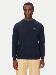Quiksilver Bluza EQYFT04953 Granatowy Regular Fit. Niebieskie bluzy Quiksilver, m, bez wzorów, z syntetyku, bez kaptura. Za 129.99 zł.