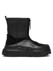 Ugg Śniegowce M Peakmod 1171371 Czarny. Czarne śniegowce UGG, ze skóry, bez zapięcia. Za 699.99 zł.