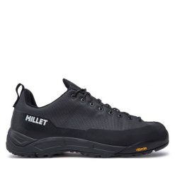 Trekkingi Millet. Szare buty trekkingowe Millet, bez wzorów, z gore-texu, bez zapięcia. Za 609.99 zł.