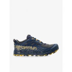Buty trailowe męskie La Sportiva Lycan GTX. Niebieskie buty turystyczne La Sportiva, bez wzorów, z materiału, bez zapięcia. Za 618.99 zł.